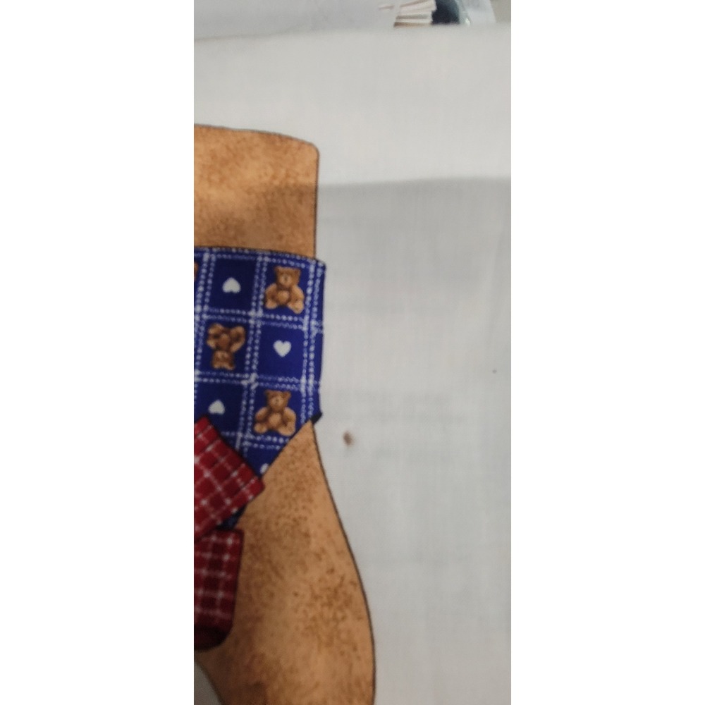 Cranston VIP Print Works VTG Teaching Teddy Puppet Bear Cut & Sew Fabric‎ Panel - Picture 11 of 11